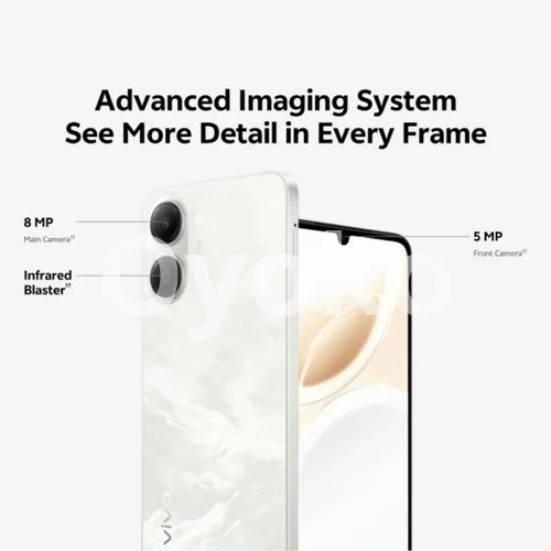 Vivo Y05 6.74" 120hz 1200nits 64/4gb 6500mAh battery - Platinum