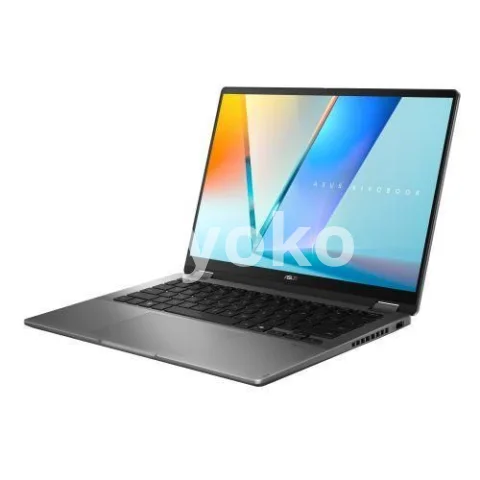 ASUS Vivobook 14 Flip 2-in-1 Touchscreen Laptop – Intel Core Ultra 7 256V, 16GB RAM, 512GB SSD, 14" WUXGA OLED, Windows 11 Home, Stylus Pen